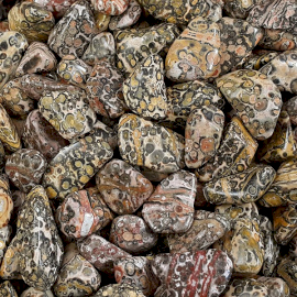 25-45mm Jaspis leopardskinn