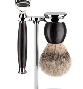 Sophist Fusion Grenadilla – Silvertip Shaving Set