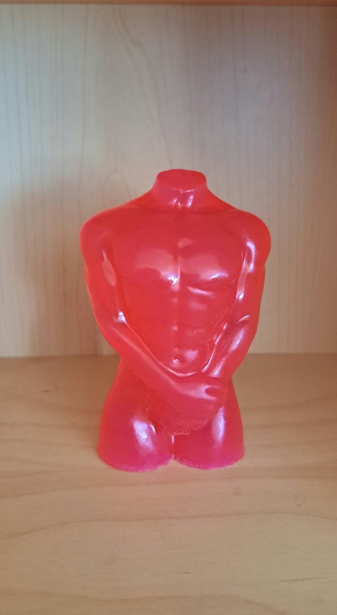 Handgjord tvålfigur Cherryman - Bild 2