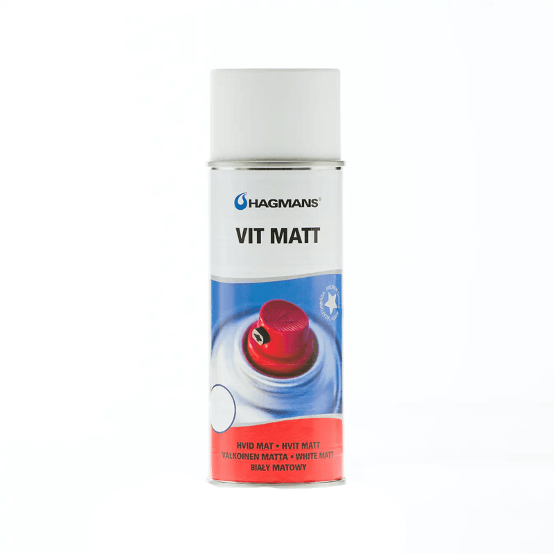 Hagmans Vit Matt 400 ml - Bild 2