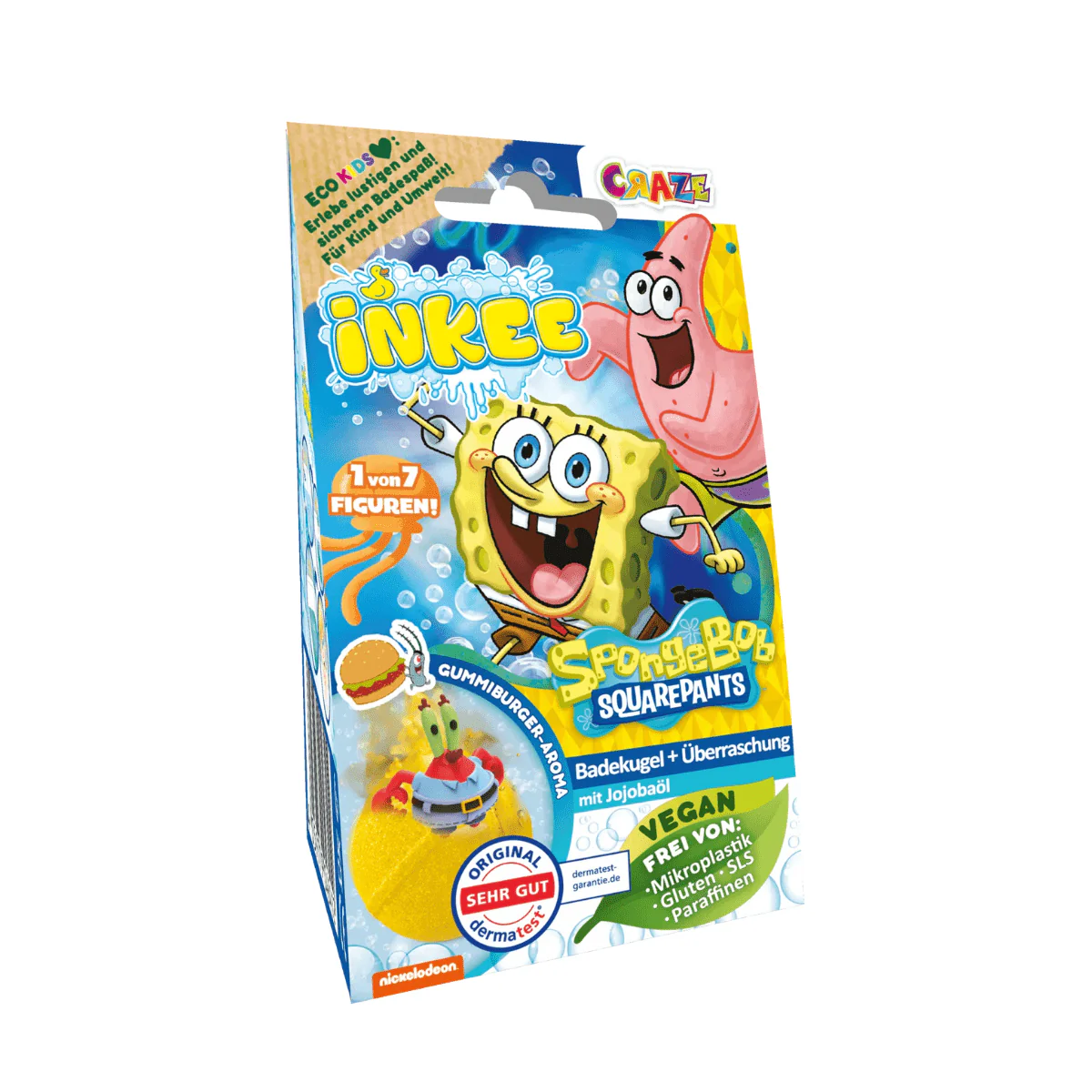 CRAZE Inkee SpongeBob, badbomb + leksak - Bild 2