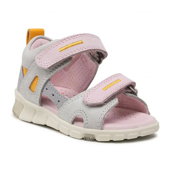 ECCO Mini Stride Sandal — Multicolour/Concrete
