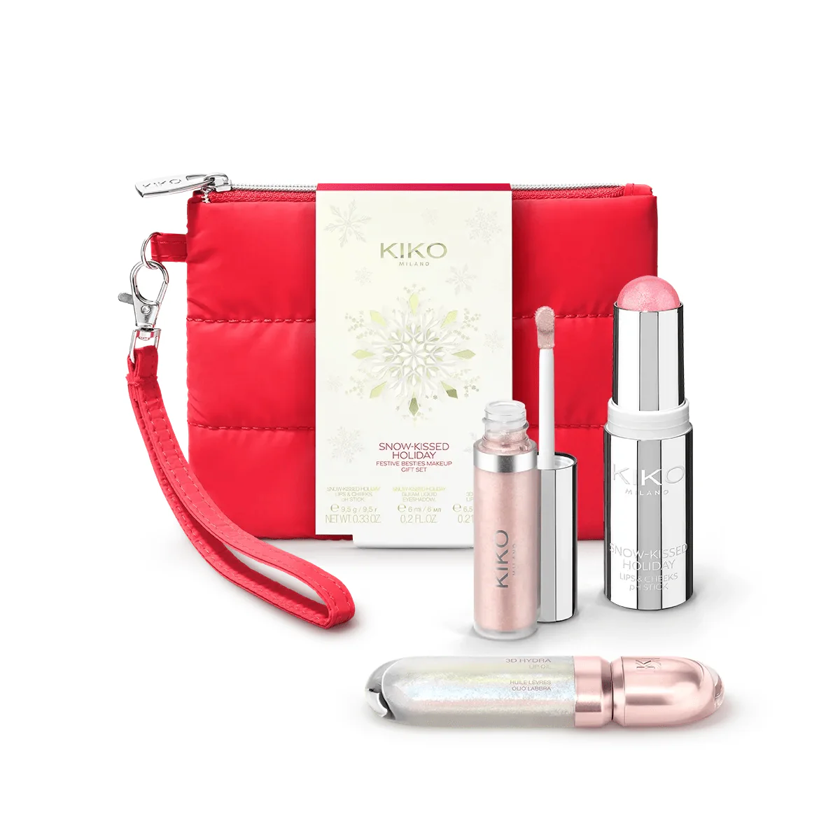 KIKO Snow-Kissed Holiday Festive Besties Make Up presentask - Bild 2
