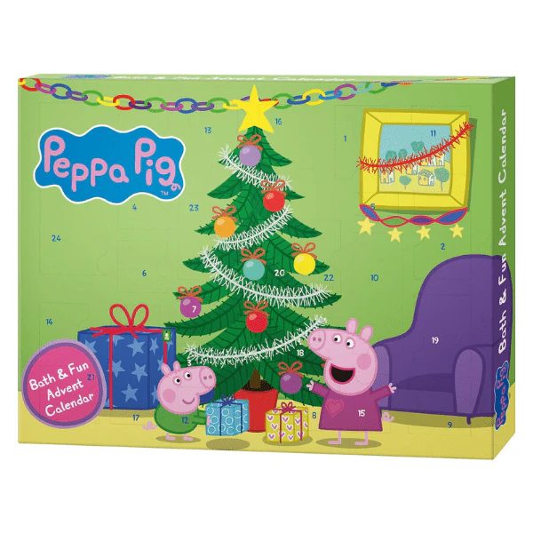 Peppa Pig bad- och busadventskalender - Bild 2