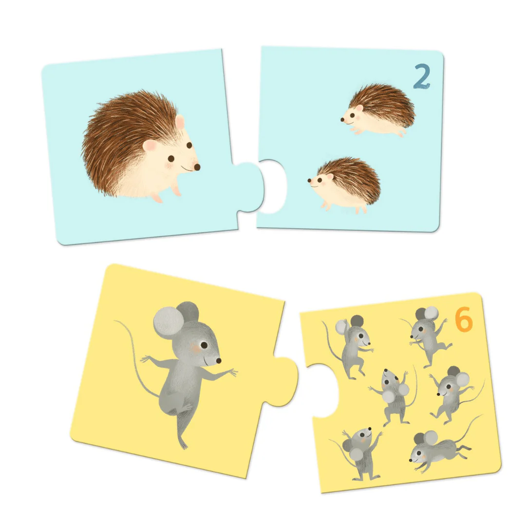 Djeco Duopussel - Baby Animals - Bild 3